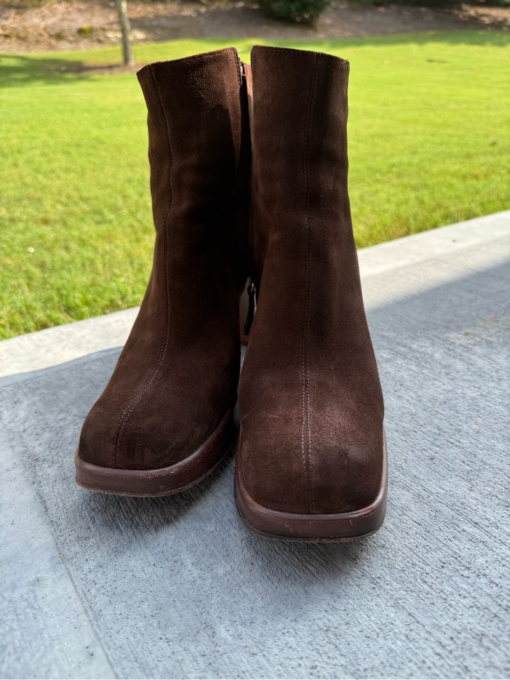 Tod’s Brown Suede Platform Ankle Boots EU 41.5 - Picture 17 of 17